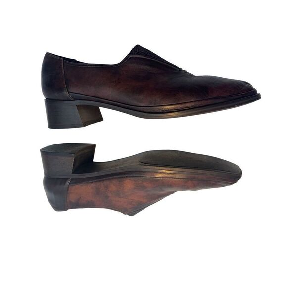 Rangoni Firenze Women's Italian Shoes with block heel size 8.5AAA  narrow - Picture 13 of 16